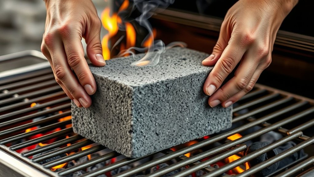 safe reusable grill cleaning tool