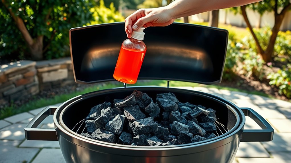 safe stable grilling area