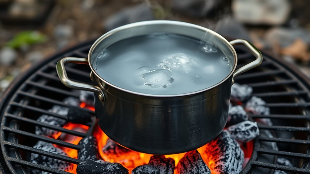 safe water boiling precautions