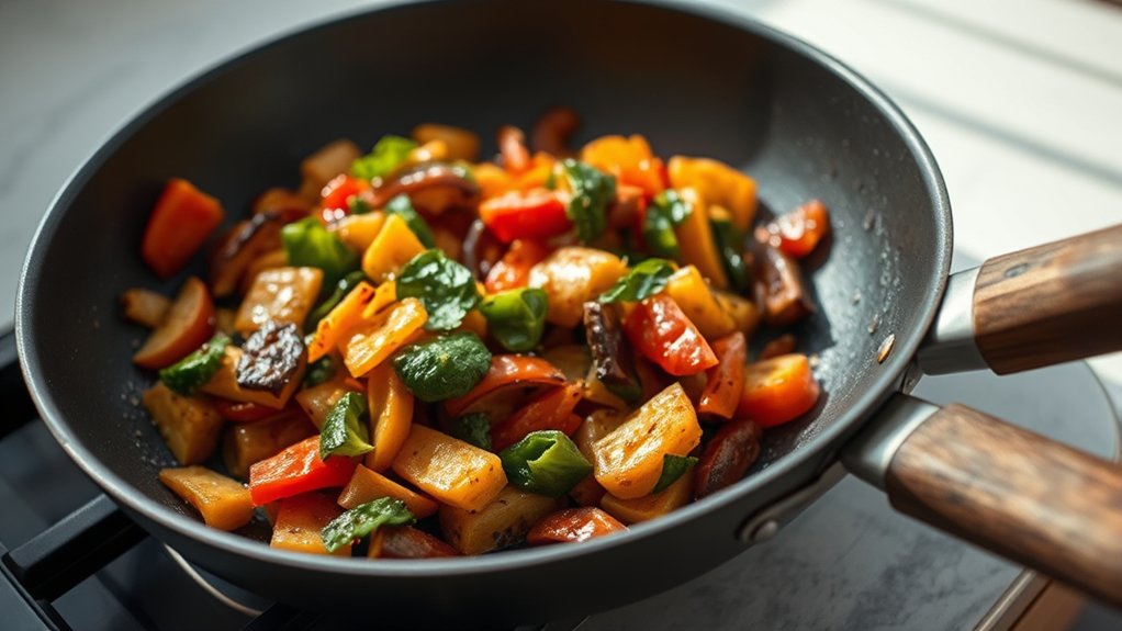 seasoned non stick surface