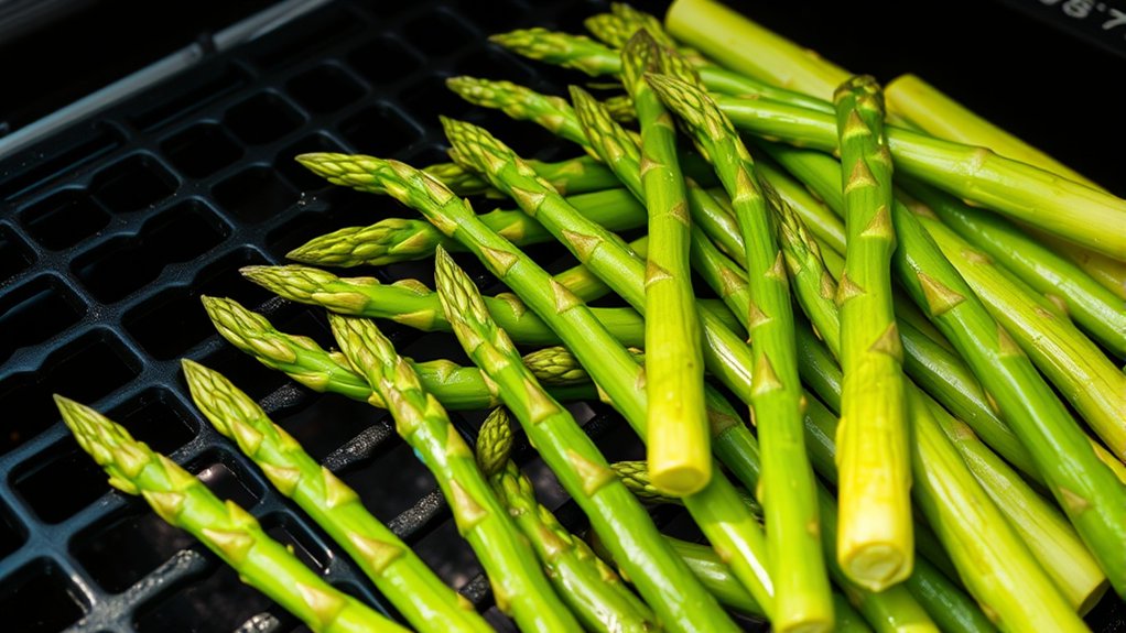 select fresh firm asparagus