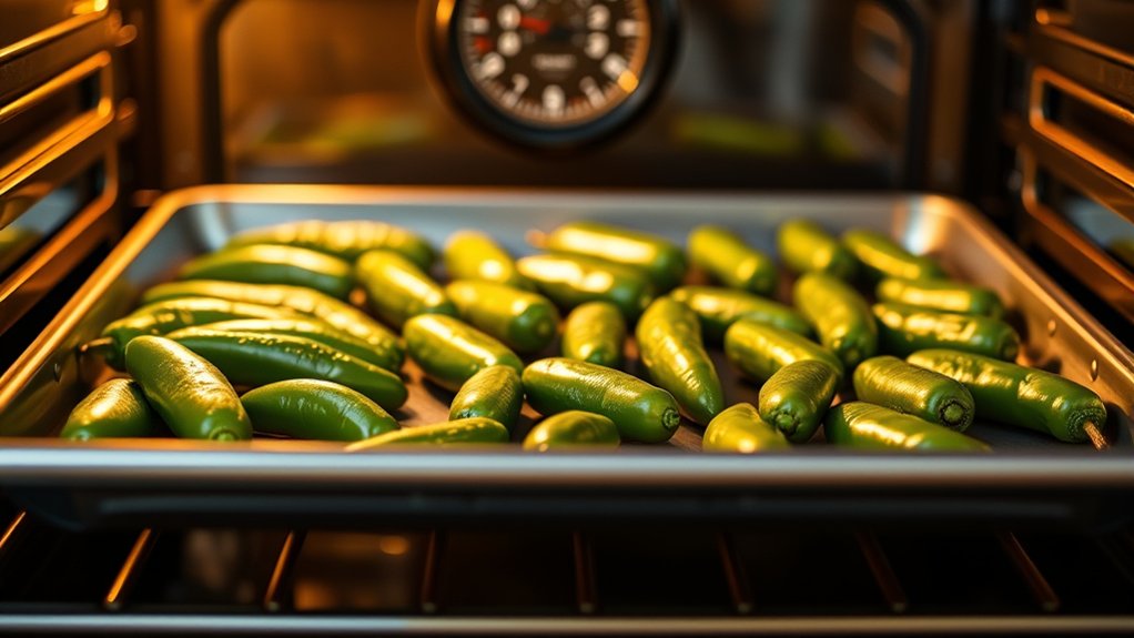 select fresh vibrant firm peppers