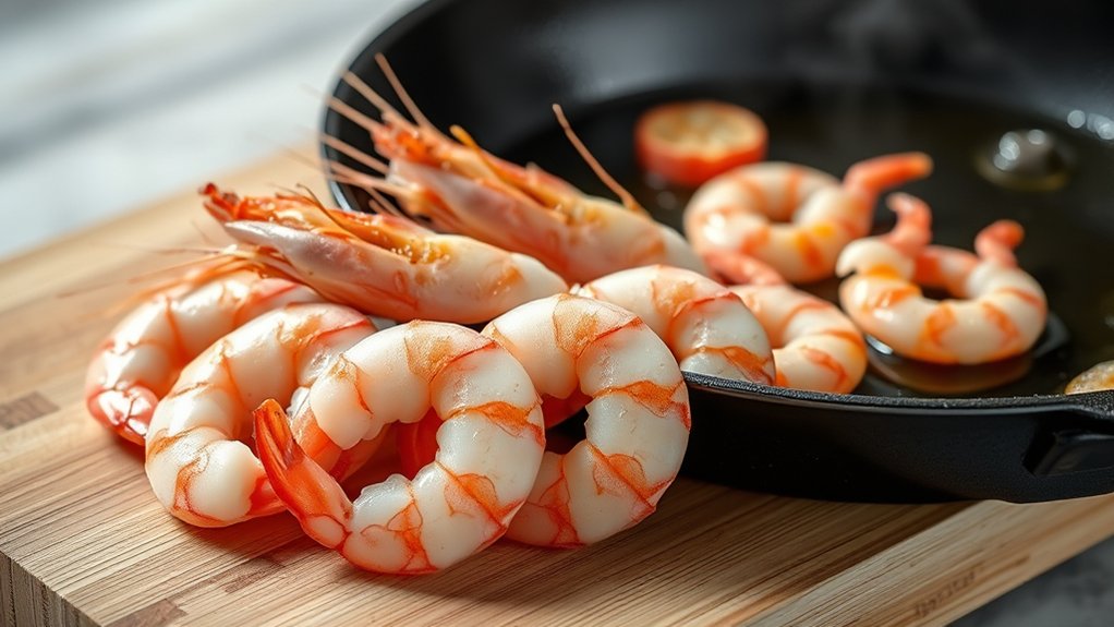 selecting fresh properly prepared shrimp
