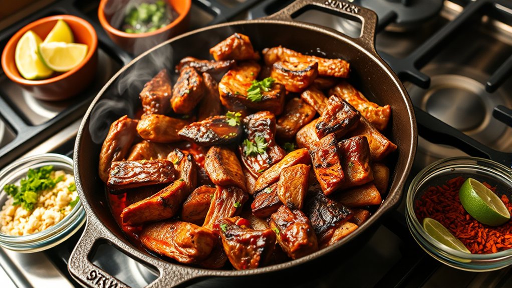 simple zesty carne marinade