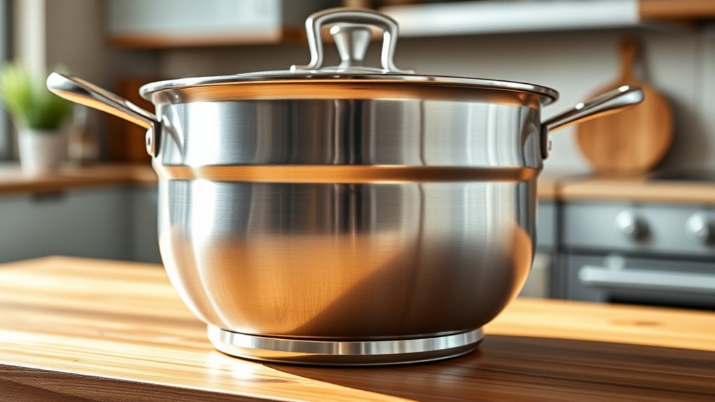 stainless steel with aluminum