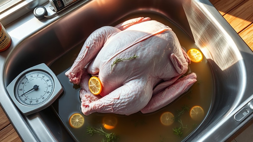thaw brine season properly
