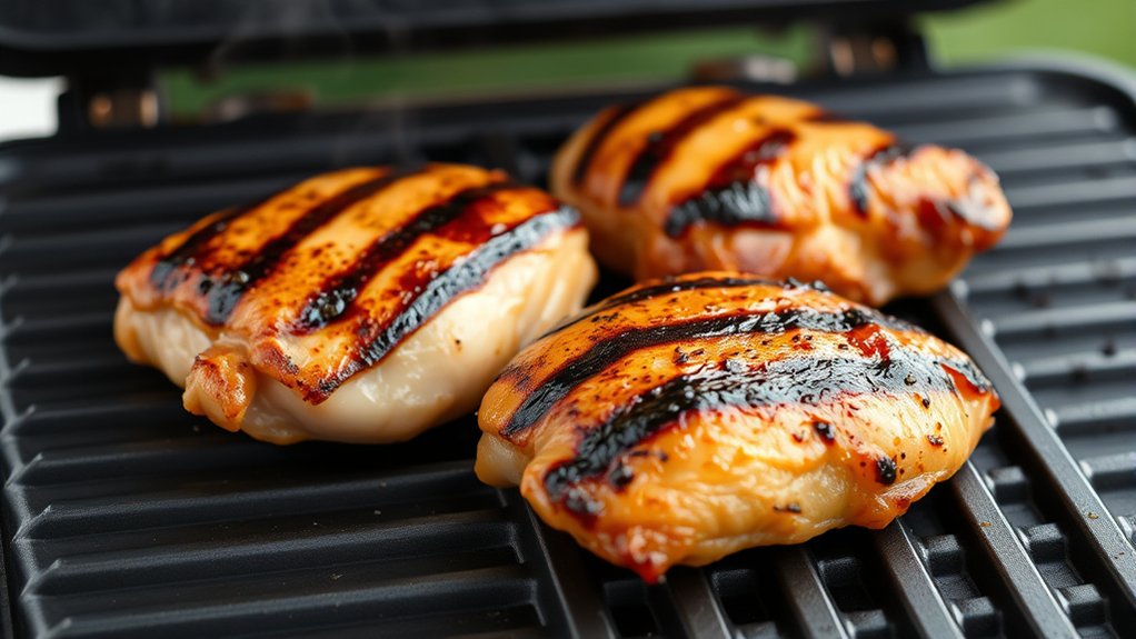 thicker thighs require longer cooking