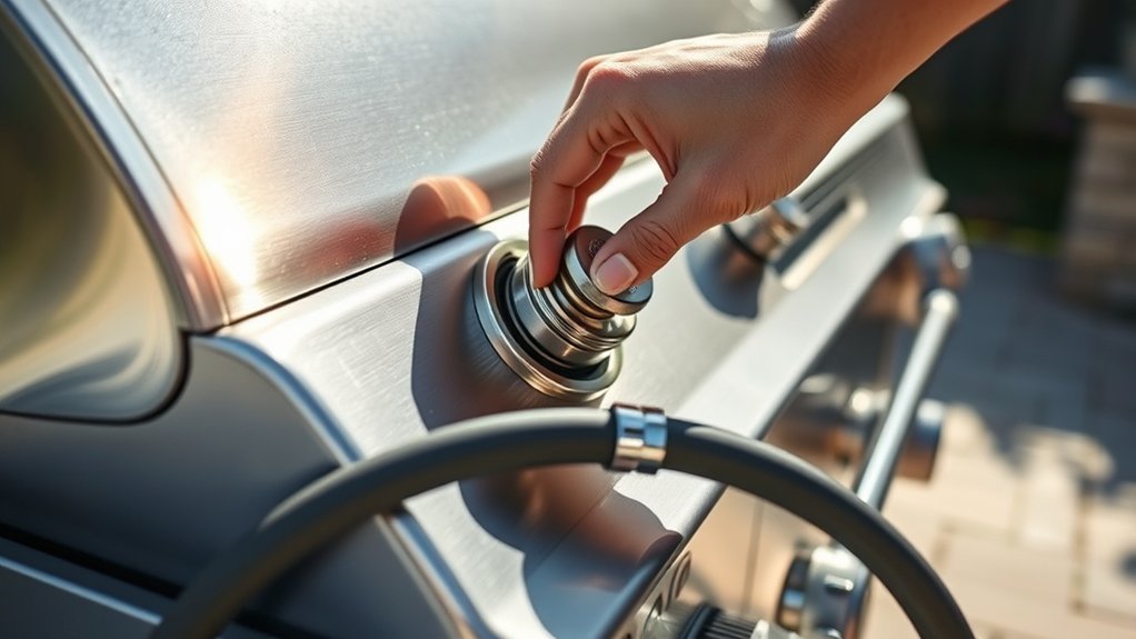 turn off gas supply