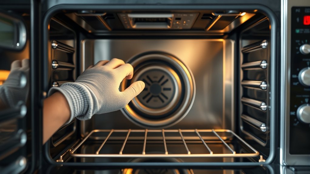 turn off oven power