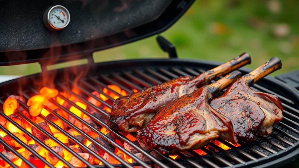 two zone moist smoked